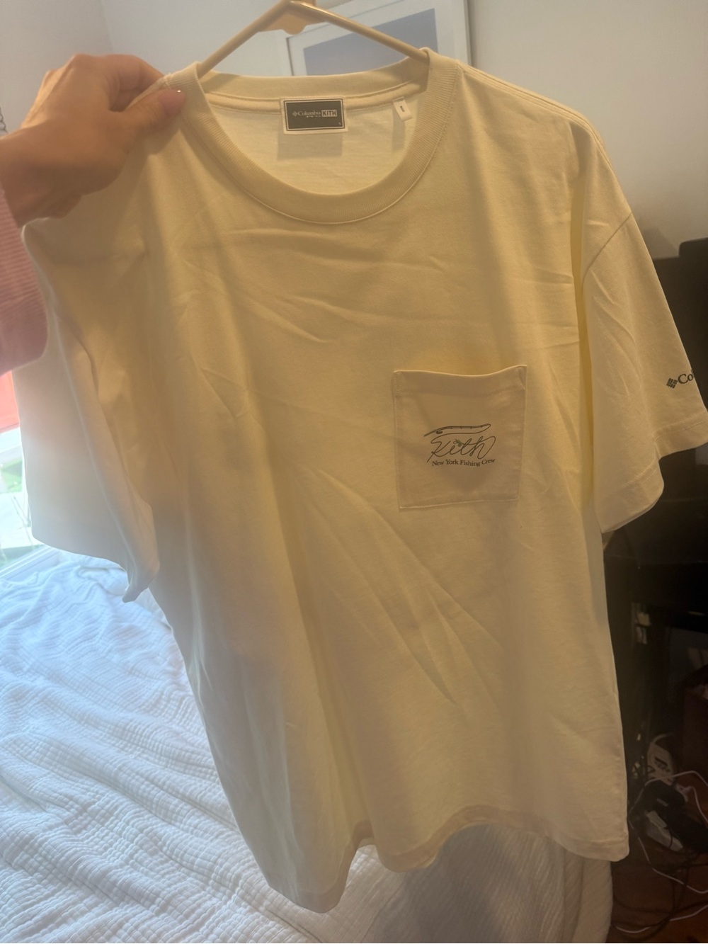 Kith rare Cream Short-Sleeve Pocket Tee